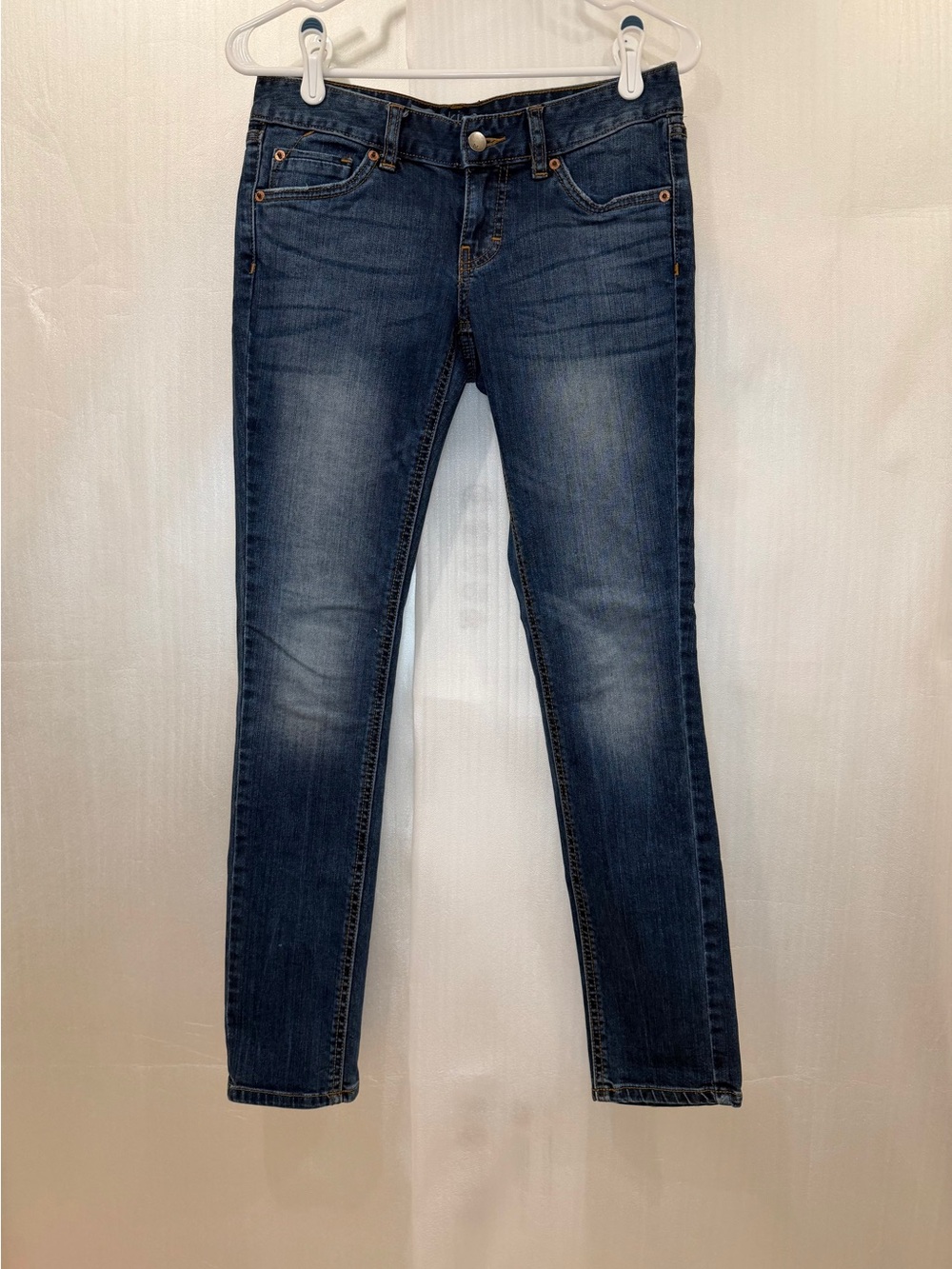 Mossimo Premium Denim Skinny Jeans Women’s Size 2S Dark Wash Stretch